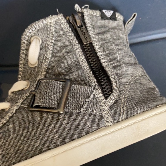 ROXY “Stowaway” Gray High-Top. Size 8 - Picture 6 of 14